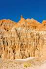 USA, Nevada, Panaca. Cathedral Gorge State Park, sculpted cliffs Art Print